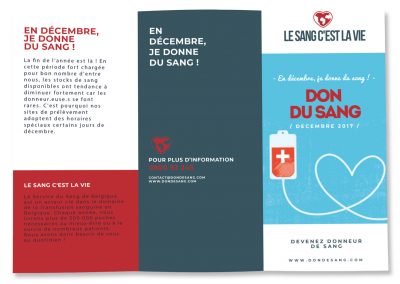 Flyer Don du sang